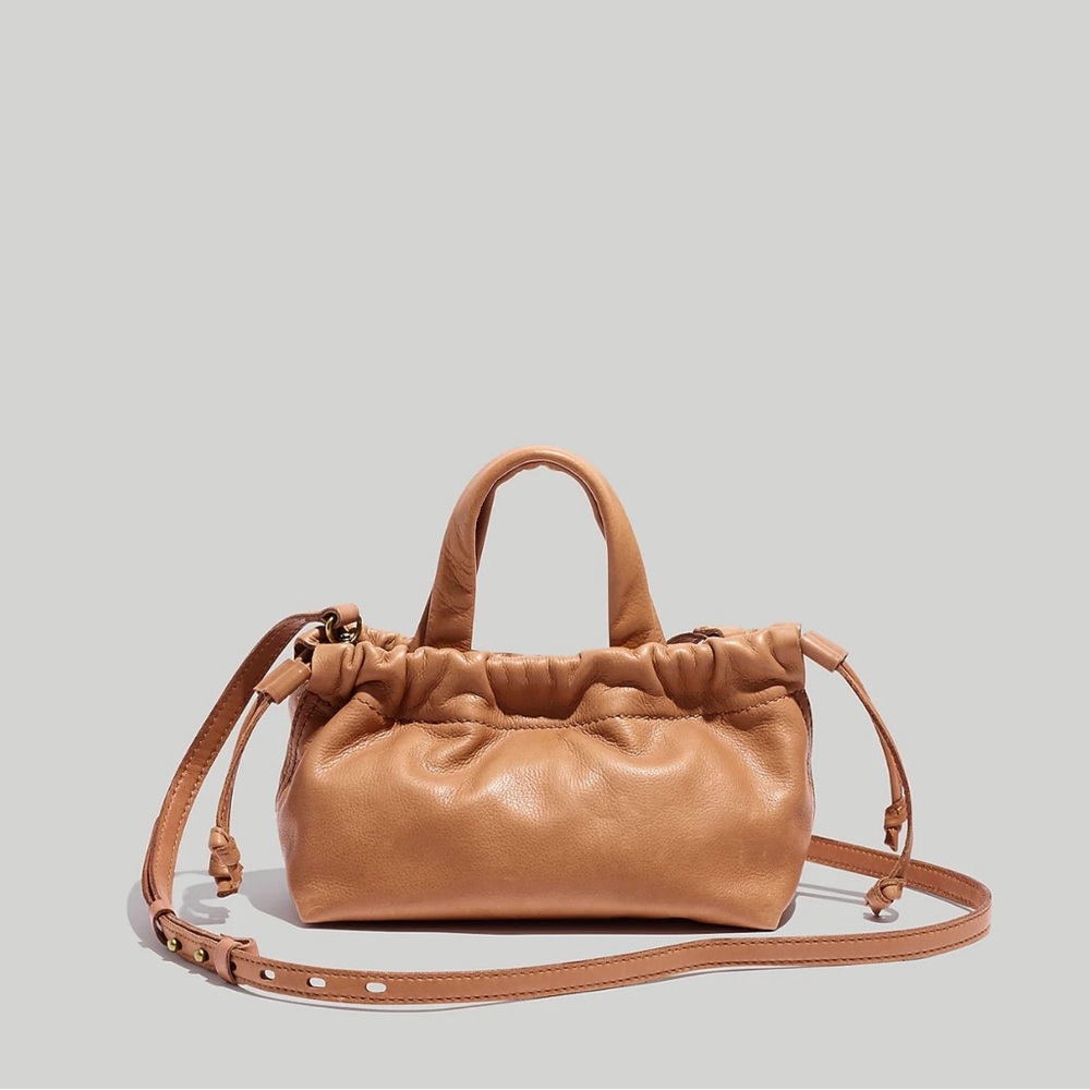 Madewell leather piazza mini crossbody bag NWOT